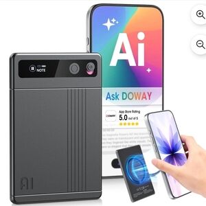 AI Voice Recorder Note Device